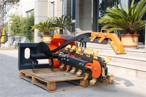 ditcher attachment for skid steer|rugged skid steer attachments.